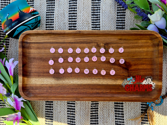 Pink alphabet